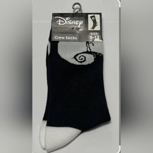 NEW The Nightmare Before Christmas Jack & Sally Crew Socks Unisex Size 9-13